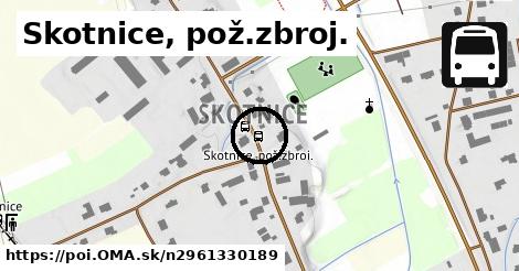 Skotnice, pož.zbroj.