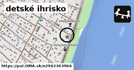 detské ihrisko