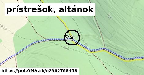 prístrešok, altánok