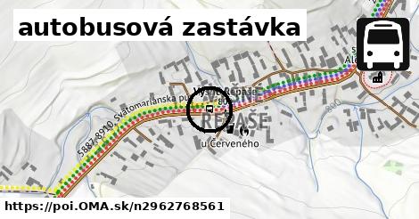 autobusová zastávka