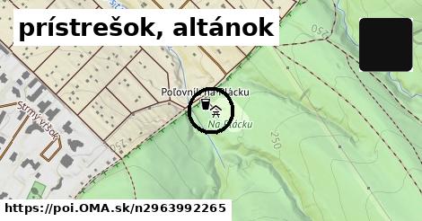 prístrešok, altánok