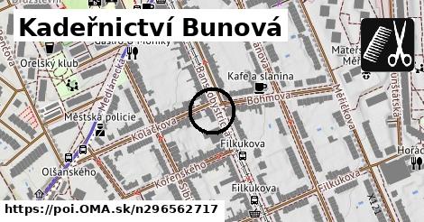 Kadeřnictví Bunová