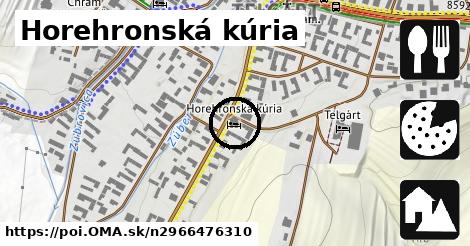 Horehronská kúria