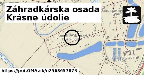 Záhradkárska osada Krásne údolie