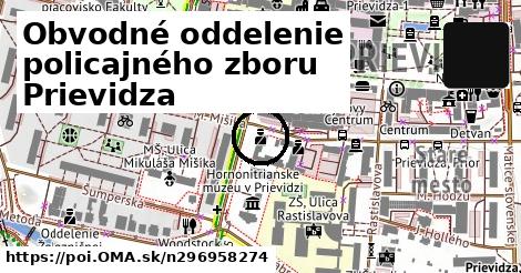 Obvodné oddelenie policajného zboru Prievidza