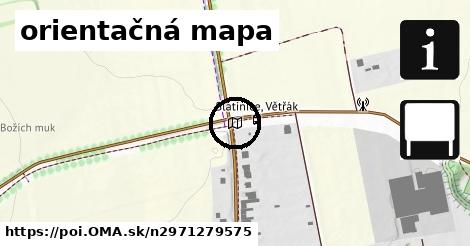 orientačná mapa