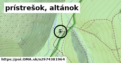 prístrešok, altánok