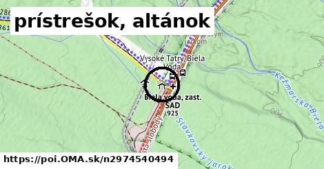 prístrešok, altánok