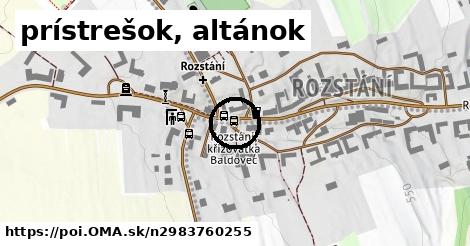 prístrešok, altánok