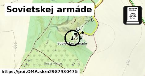 Sovietskej armáde