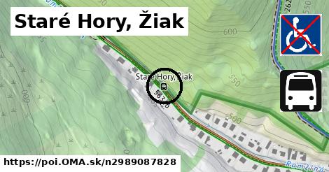 Staré Hory, Žiak