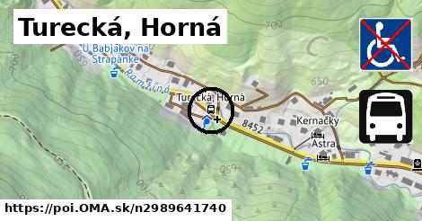 Turecká, Horná