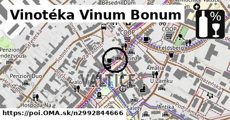 Vinotéka Vinum Bonum