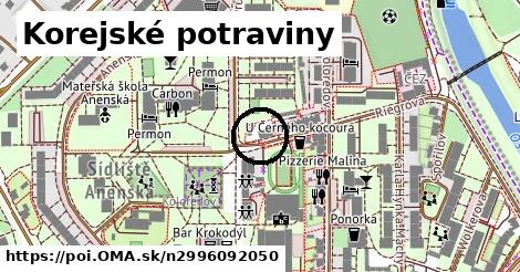 Korejské potraviny