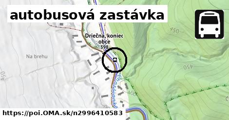 autobusová zastávka