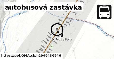 autobusová zastávka