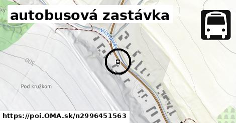 autobusová zastávka