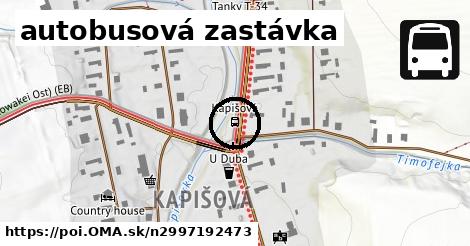 autobusová zastávka