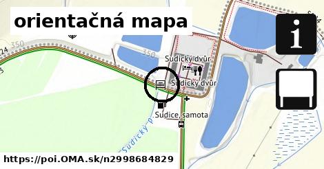 orientačná mapa