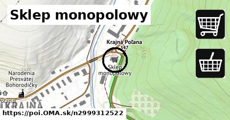 Sklep monopolowy