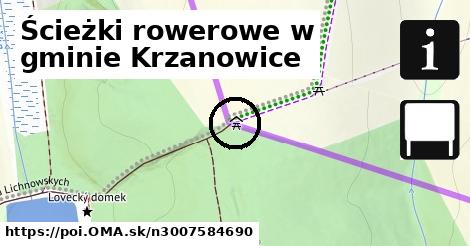 Ścieżki rowerowe w gminie Krzanowice
