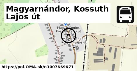 Magyarnándor, Kossuth Lajos út