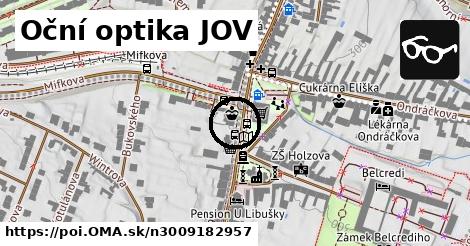 Oční optika JOV