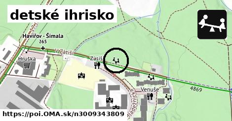 detské ihrisko