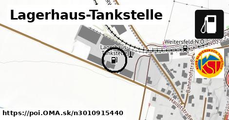 Lagerhaus-Tankstelle