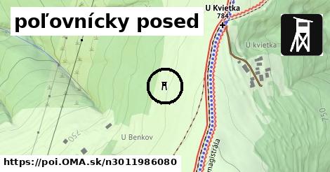 poľovnícky posed