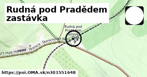 Rudná pod Pradědem zastávka