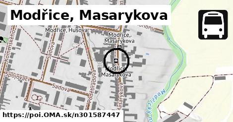 Modřice, Masarykova