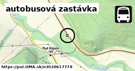 autobusová zastávka