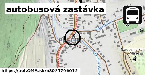 autobusová zastávka