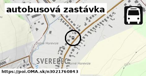 autobusová zastávka