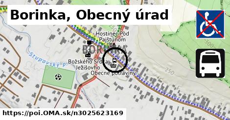 Borinka, Obecný úrad