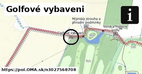 Golfové vybaveni