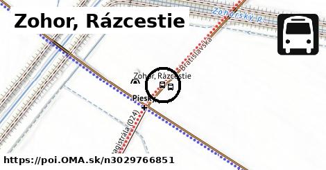 Zohor, Rázcestie