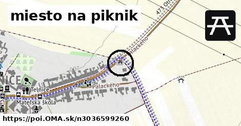 miesto na piknik