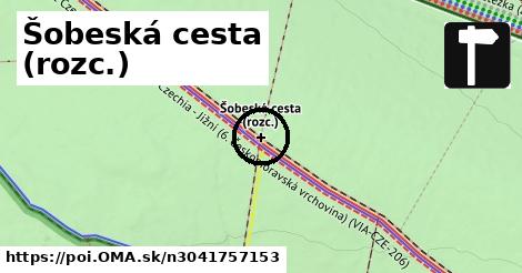 Šobeská cesta (rozc.)