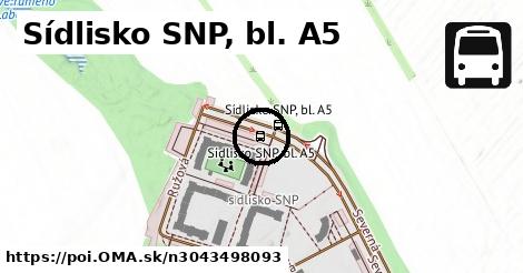 Sídlisko SNP, bl. A5