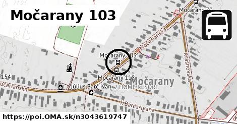 Močarany 103