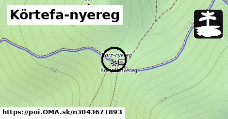 Körtefa-nyereg