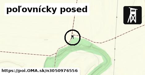 poľovnícky posed