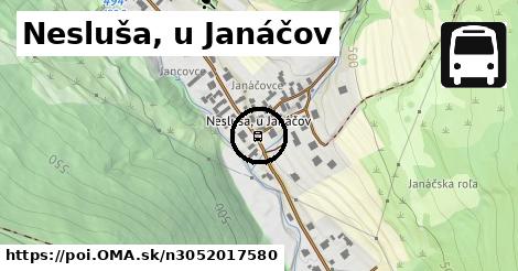 Nesluša, u Janáčov