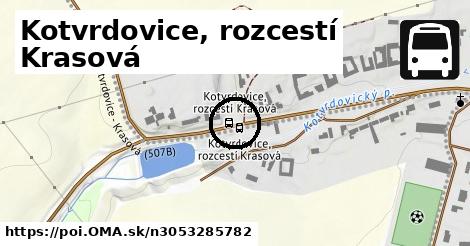 Kotvrdovice, rozcestí Krasová