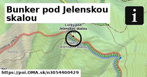 Bunker pod Jelenskou skalou