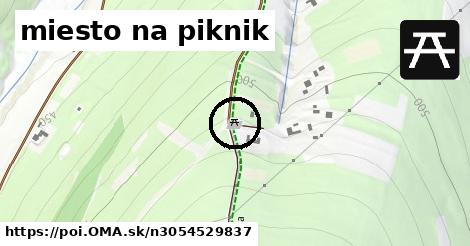 miesto na piknik