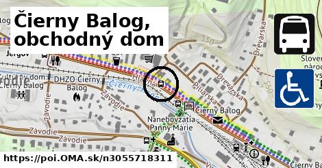 Čierny Balog, obchodný dom