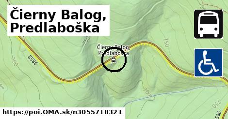 Čierny Balog, Predlaboška